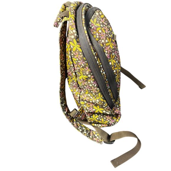 Green & Pink Floral Dakine Backpack - Picture 2 of 7